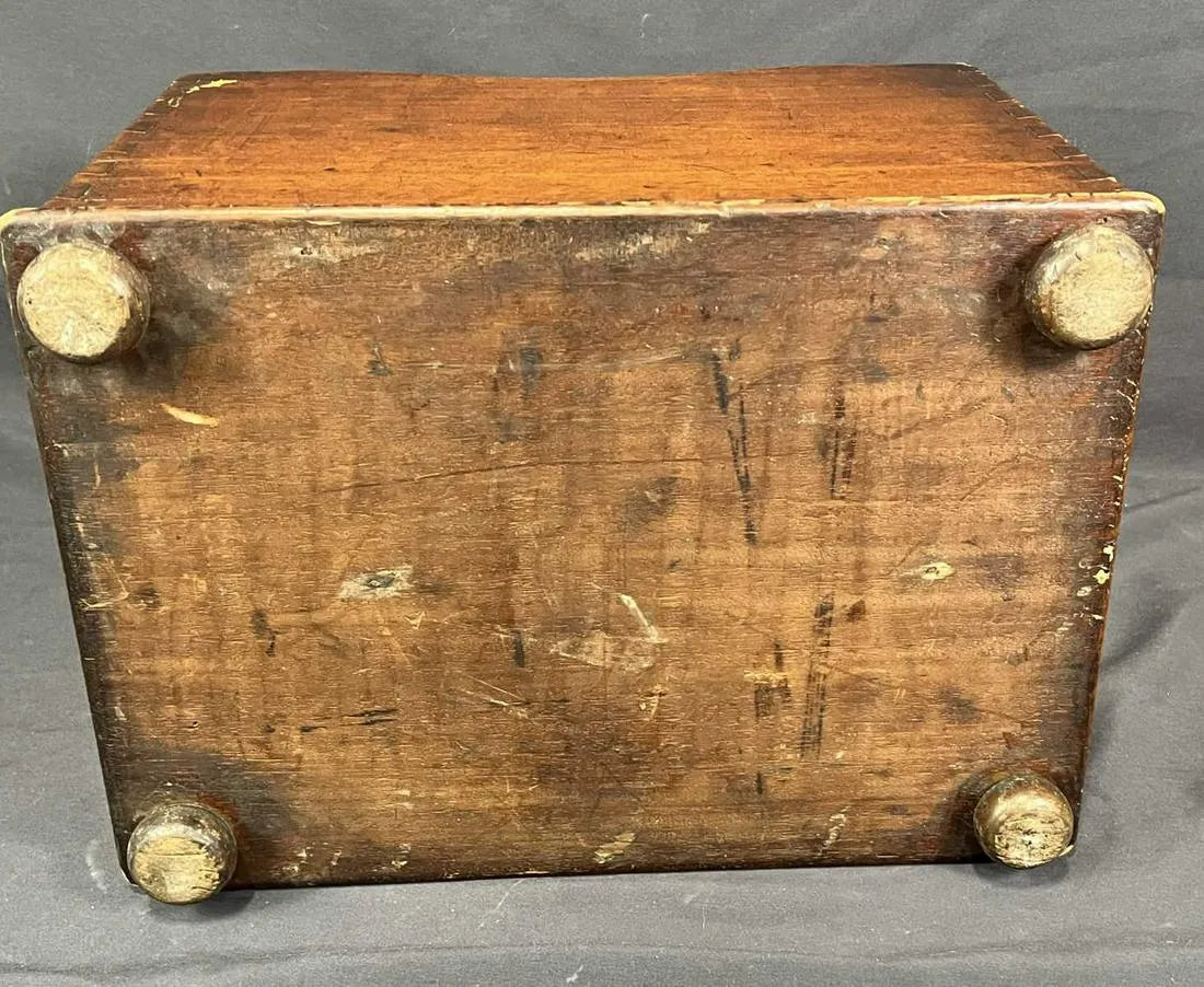 19th Century Walnut Magazine Rack