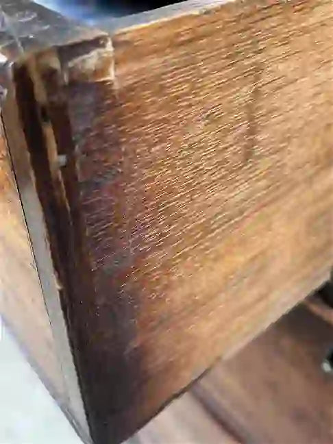 Circa 1850's Georgian Mahogany Bow Front Chest