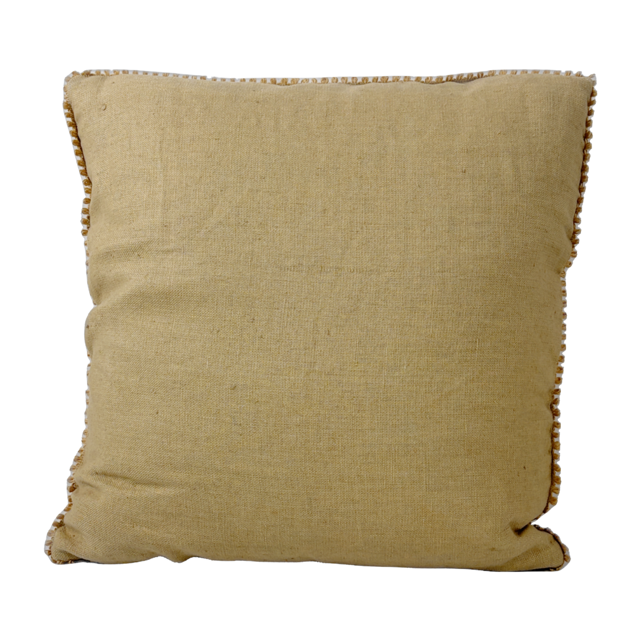 19th century Belle Epoque paisley fragment pillow