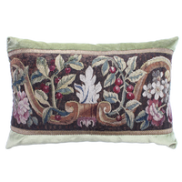 18th Century Tapestry Silk Pillow