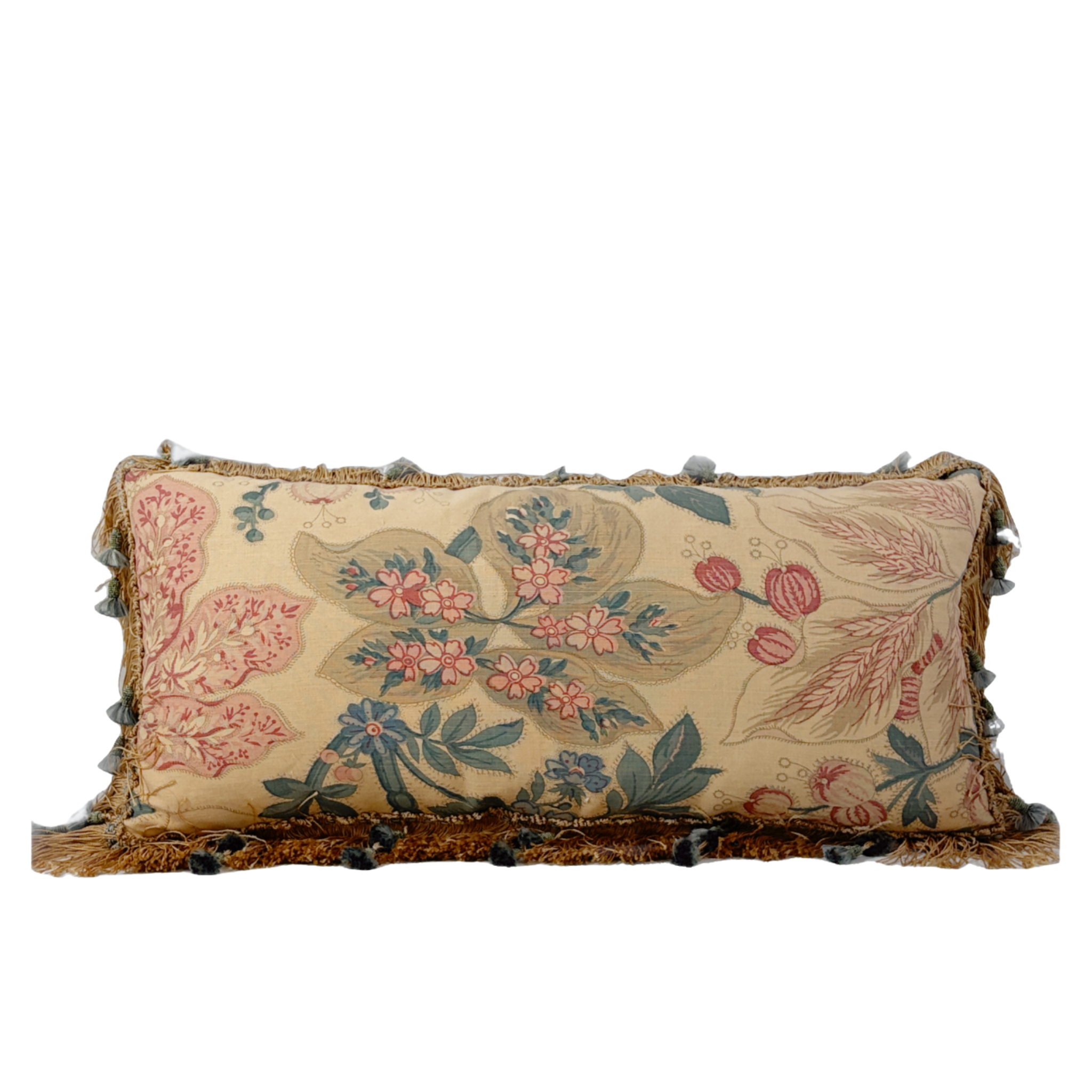 vintage George Smith lumbar pillow