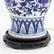 Blue and White Porcelain Jar Mounted Lamp