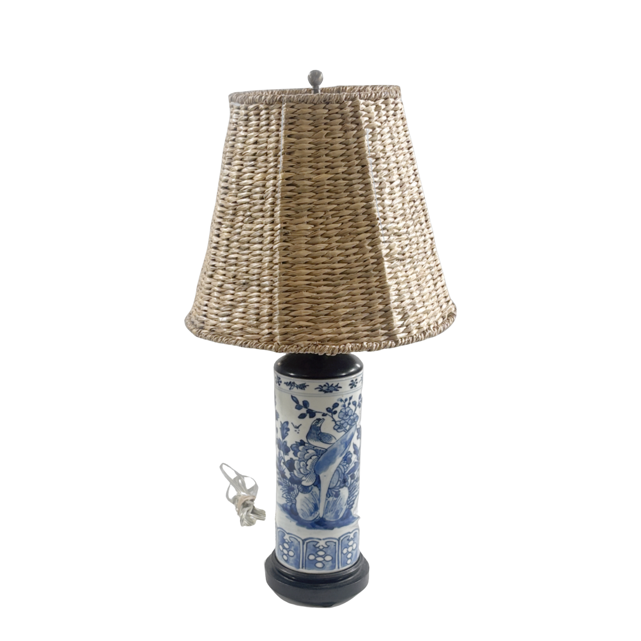 Pair of Vintage Asian Porcelain Table Lamps