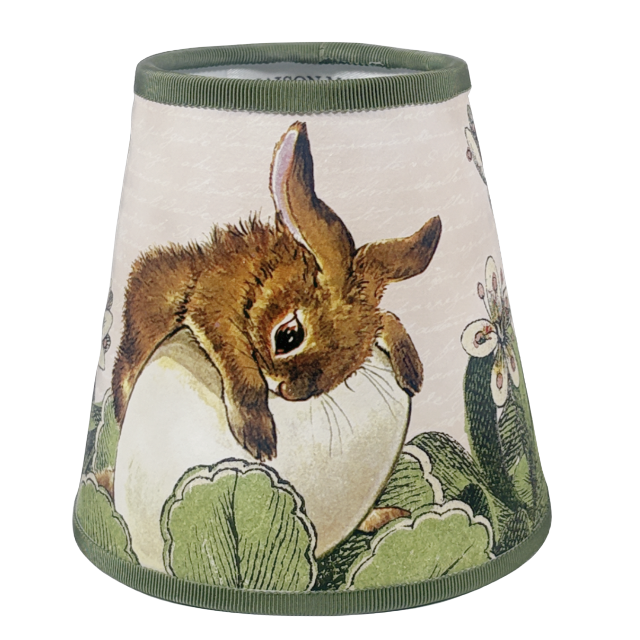 Bunny on Egg in Blush