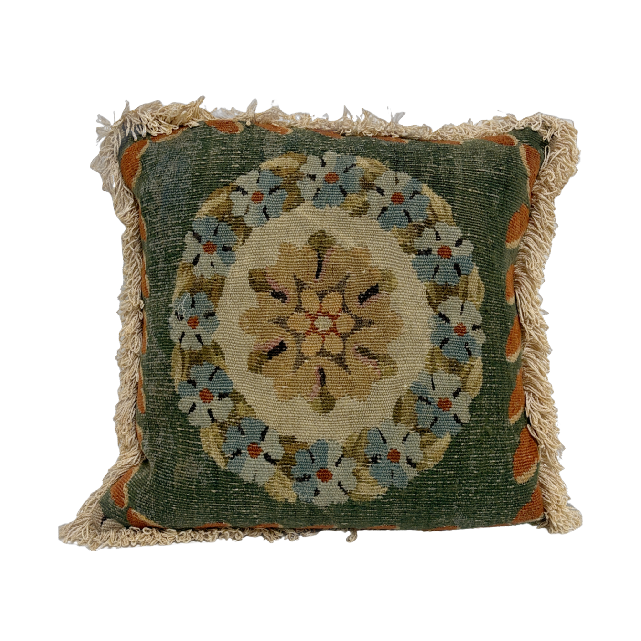 Late 18th/ 19th Century Medallion Savonnerie Pillows