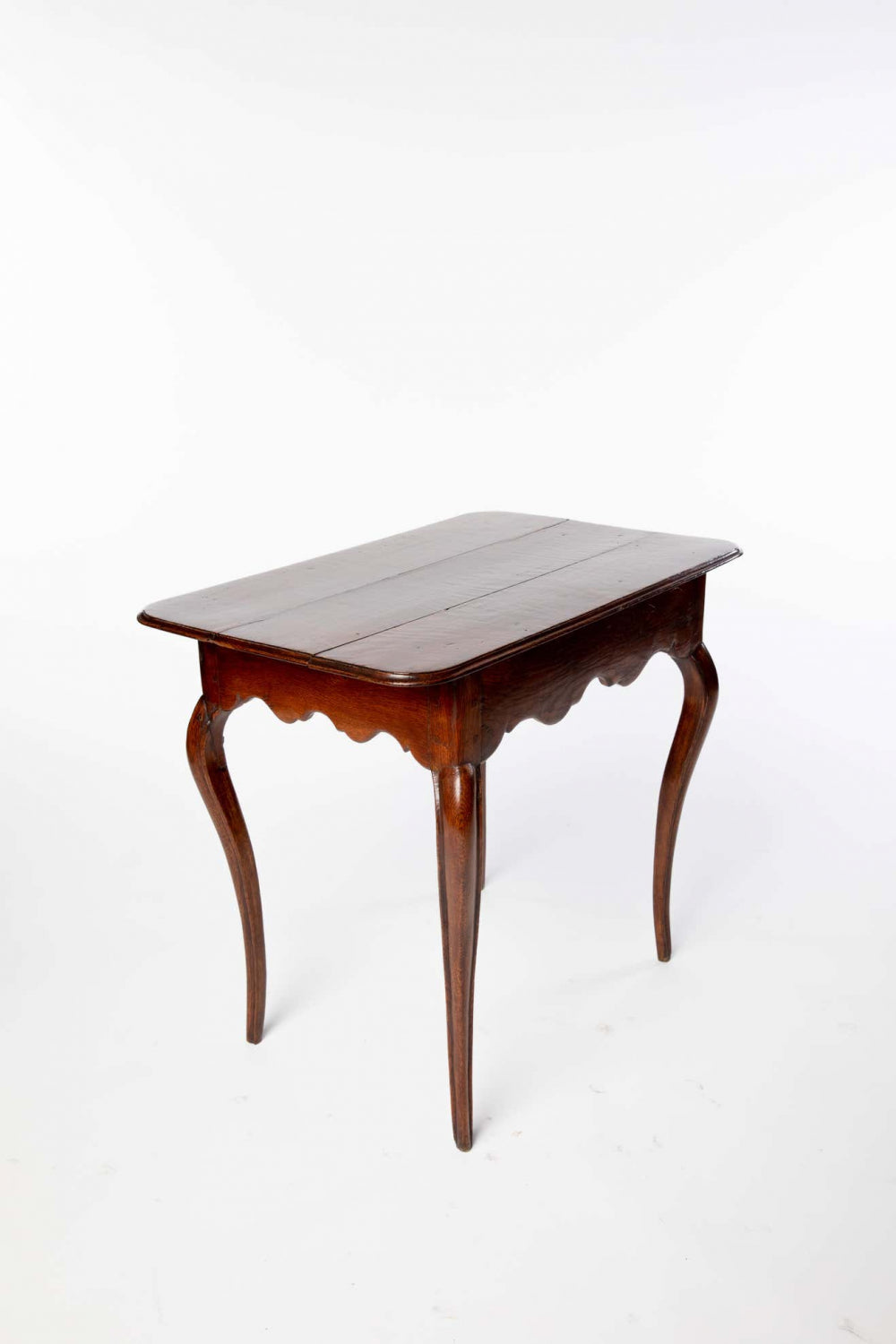 French Provincial Louis XV Style Oak Table