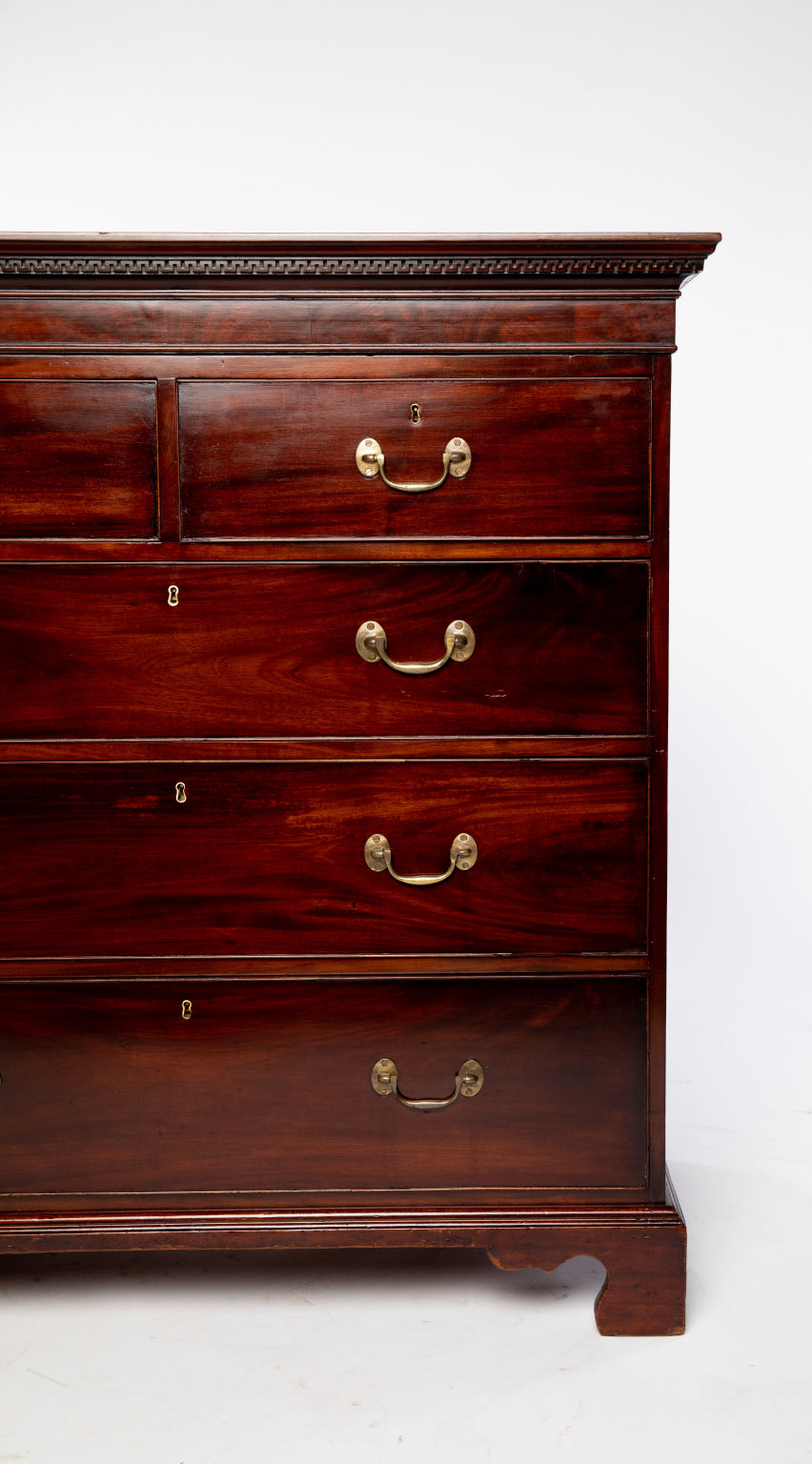 Antique Georgian Five Drawer Chest