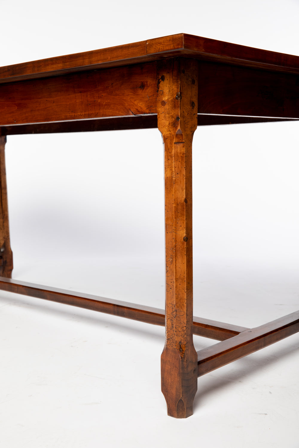 Rustic French Fruitwood Farmhouse Table