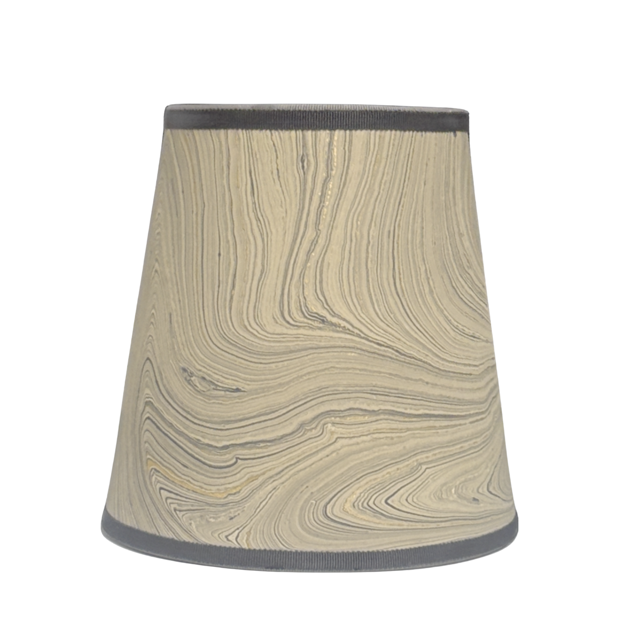 Large Shade Cover in Grey Marble