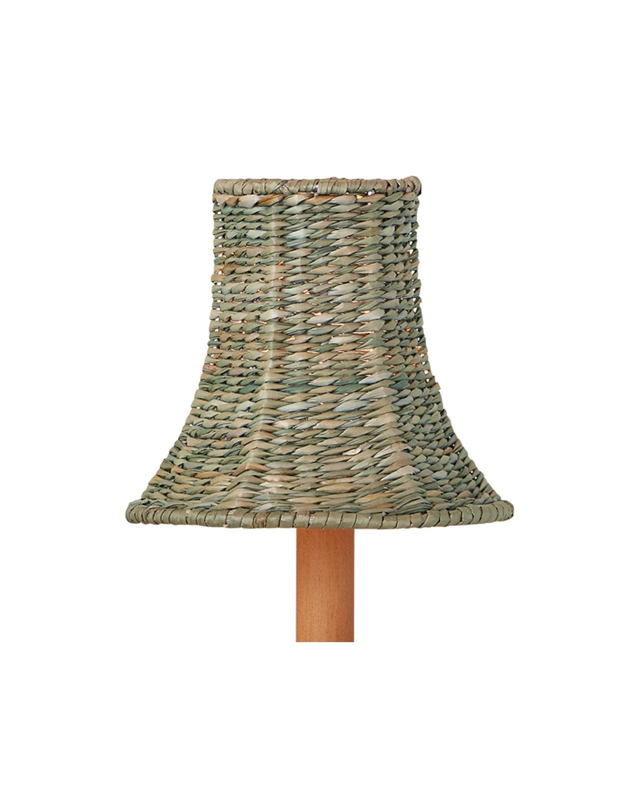 Bell Shaped Chandelier Shade Cover in Seagrass