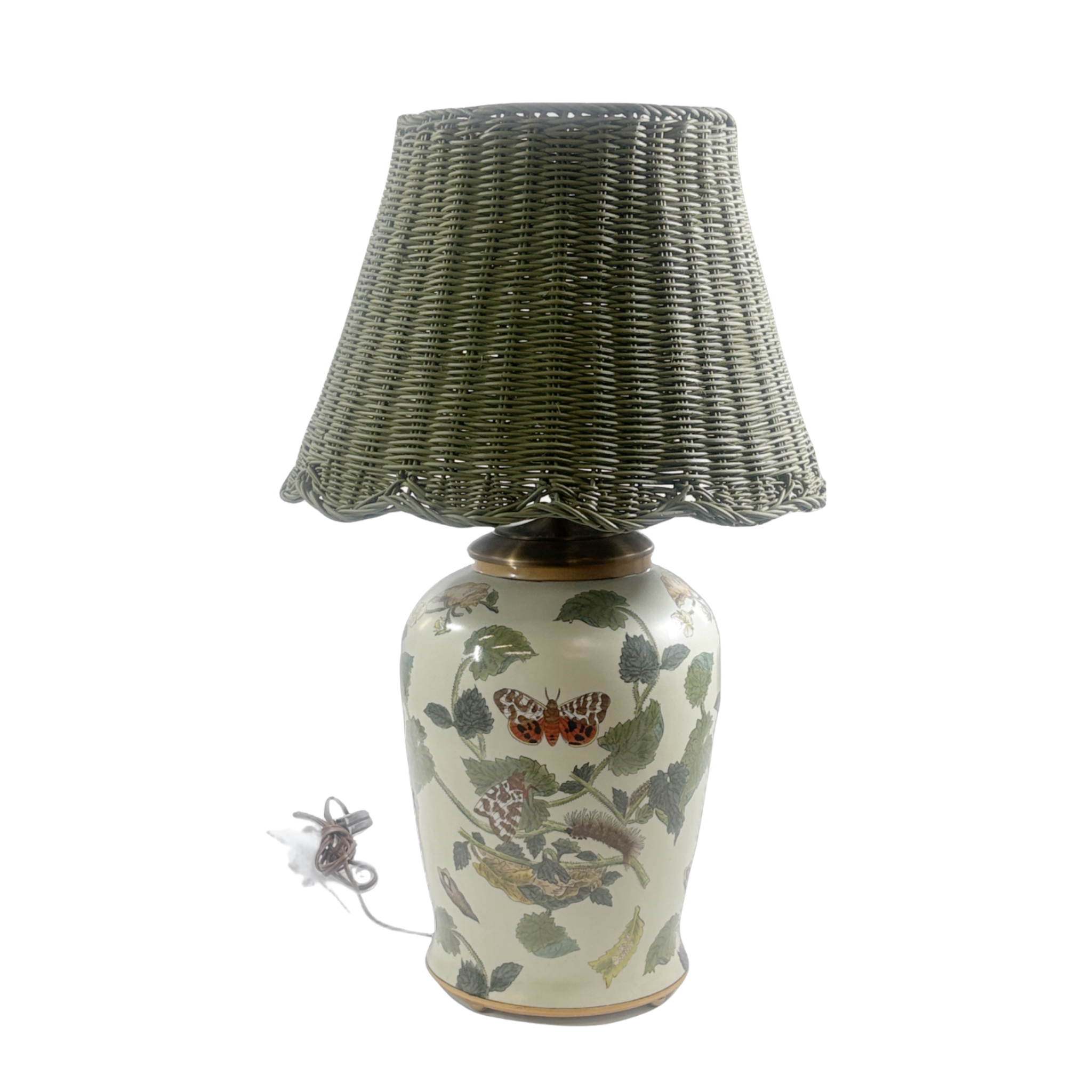 Pair of Butterfly Lamps