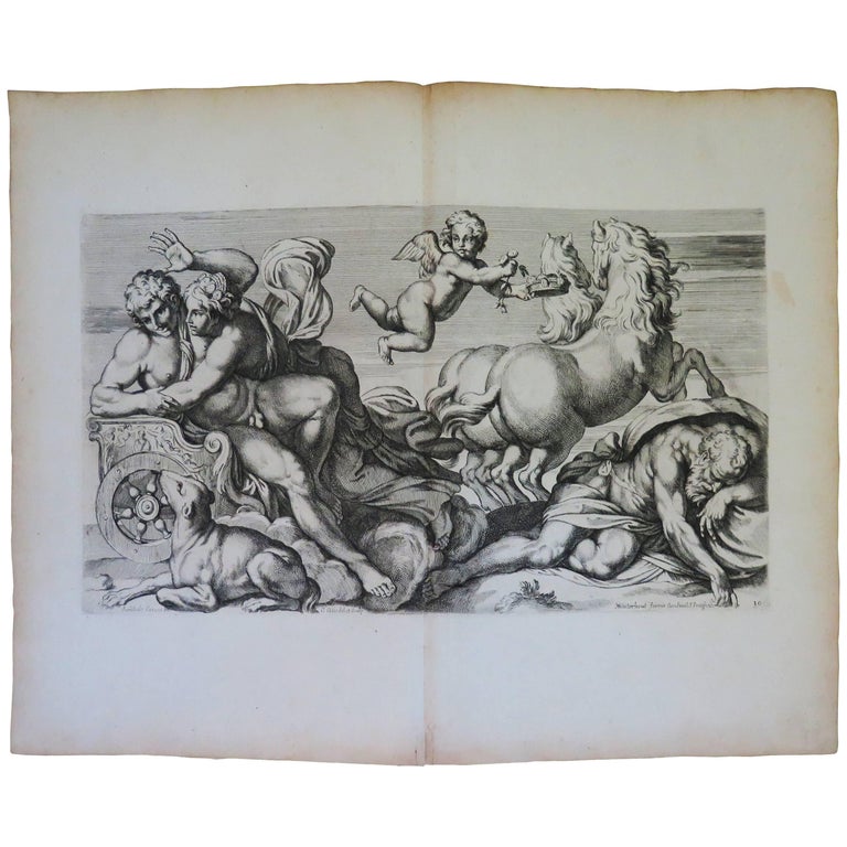 Engraving by Carlo Cesion - 17th Century