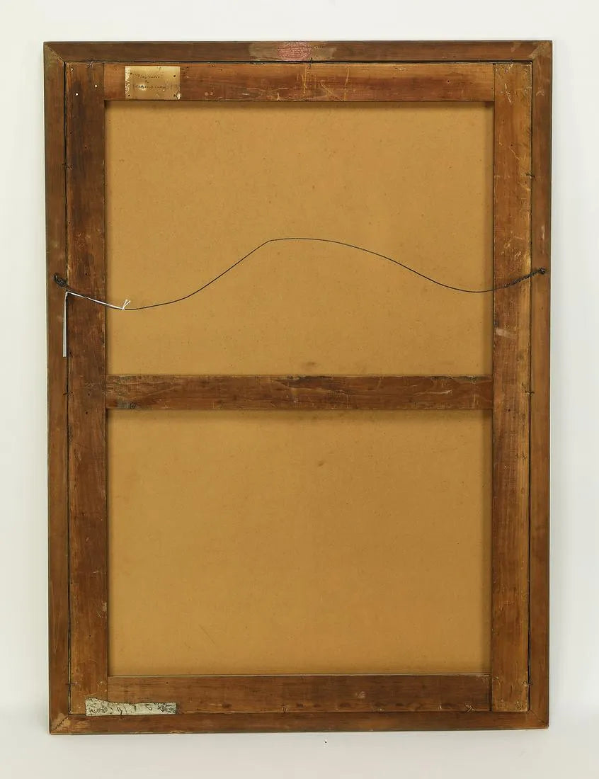 Signed William Closson O/b Portrait 'Playmates'