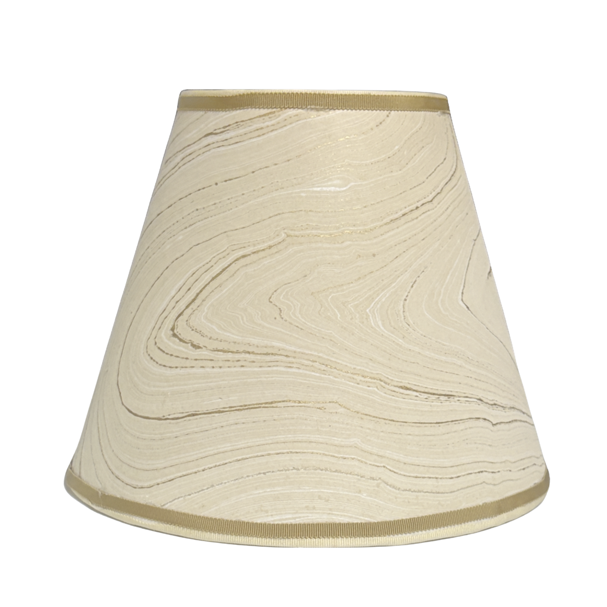 XL Shade Cover in Gold Marble with Bulb Clip