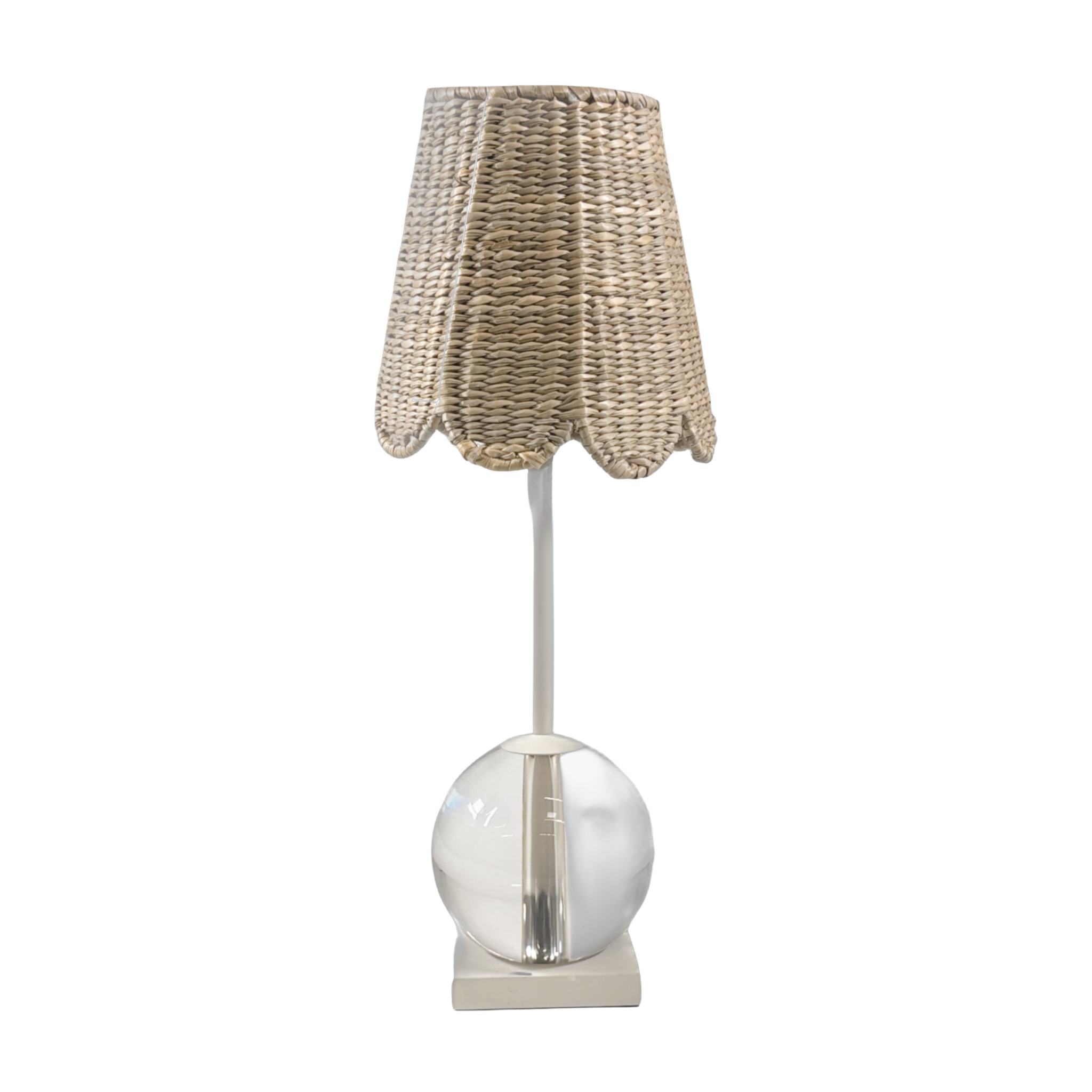 Creme Eliza Flaire Lamp