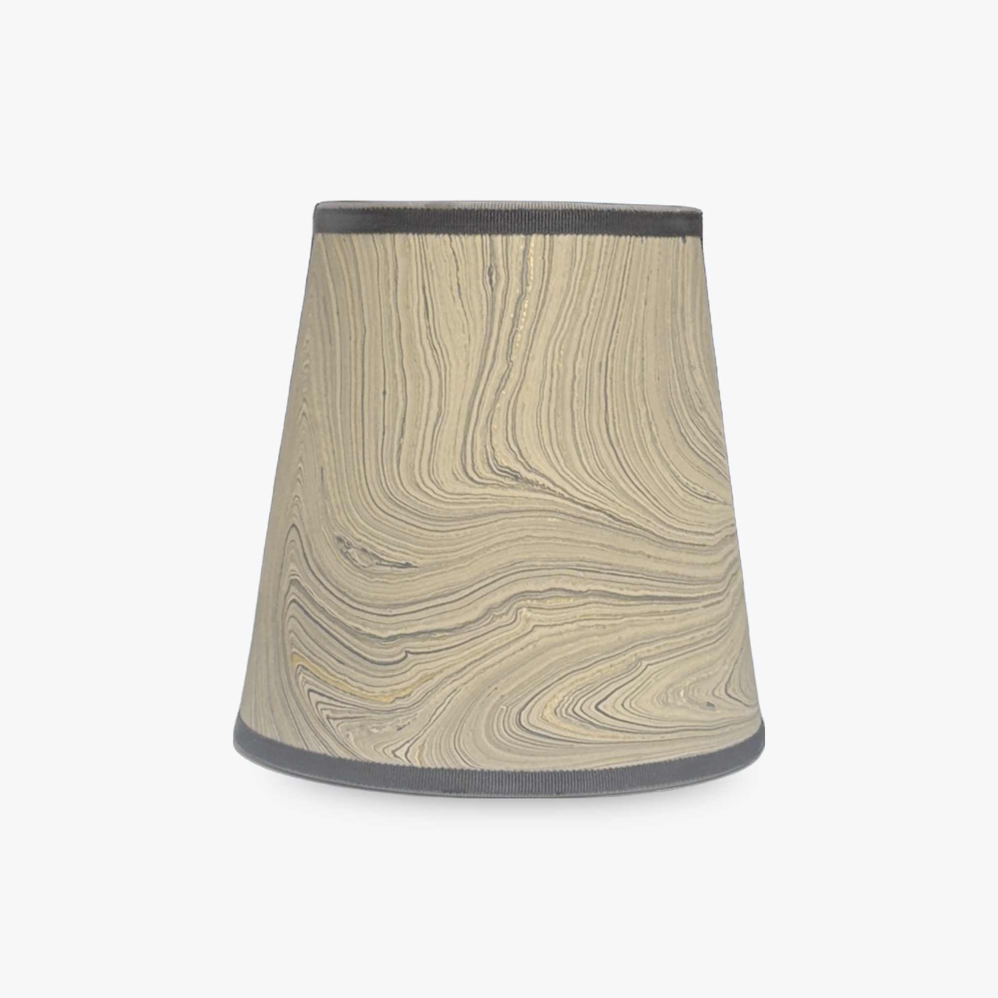 Large Shade Cover in Grey Marble