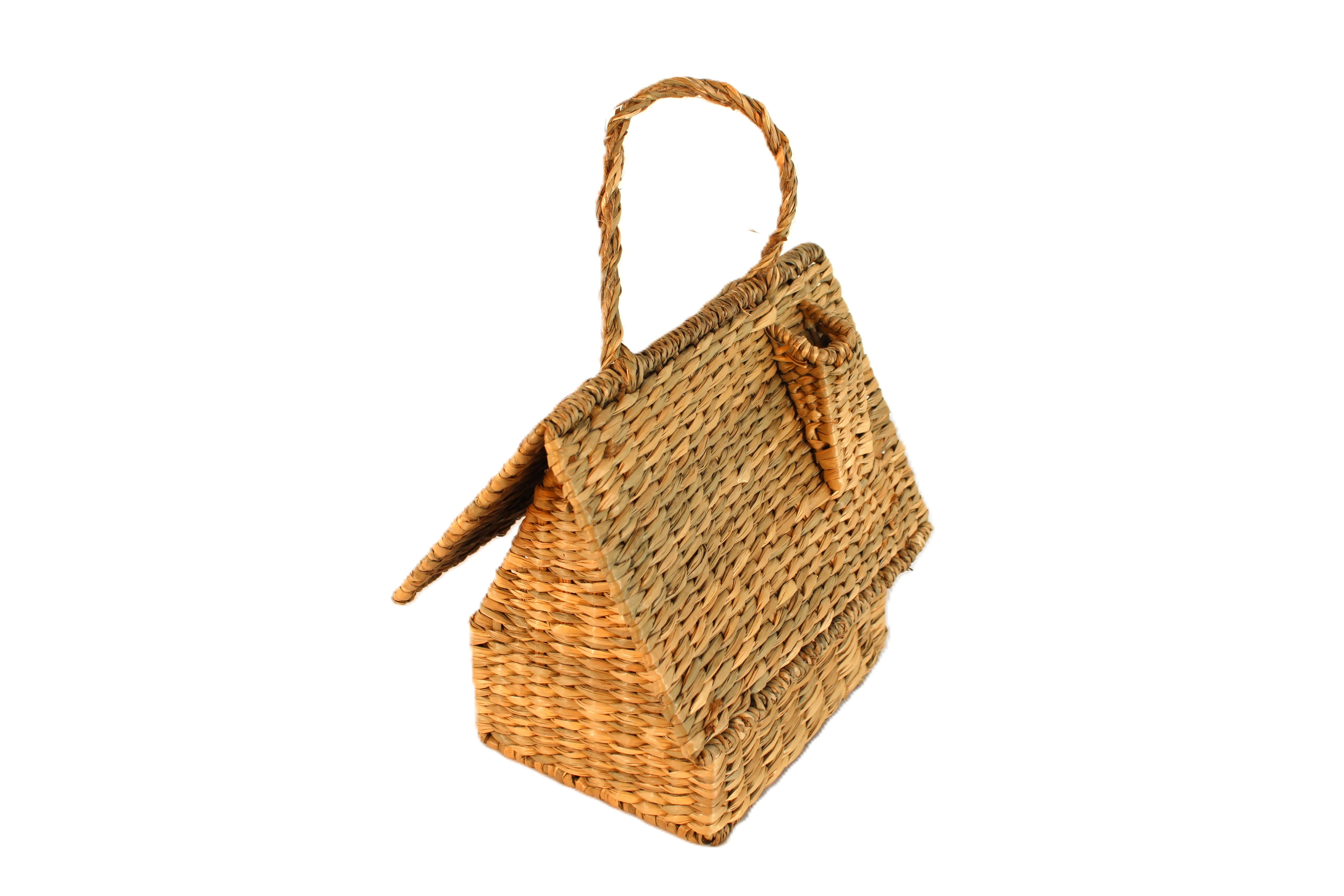 Birdhouse Purse in Seagrass