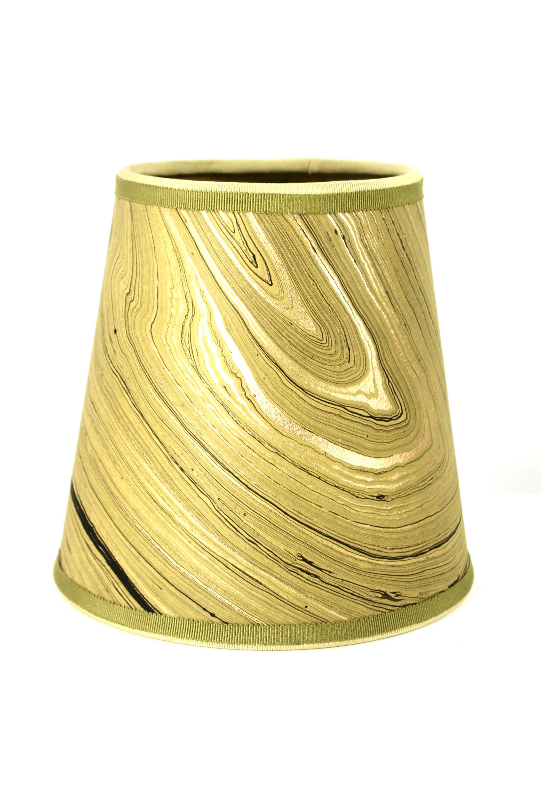 Sconce Lampshade in Marbled Gold