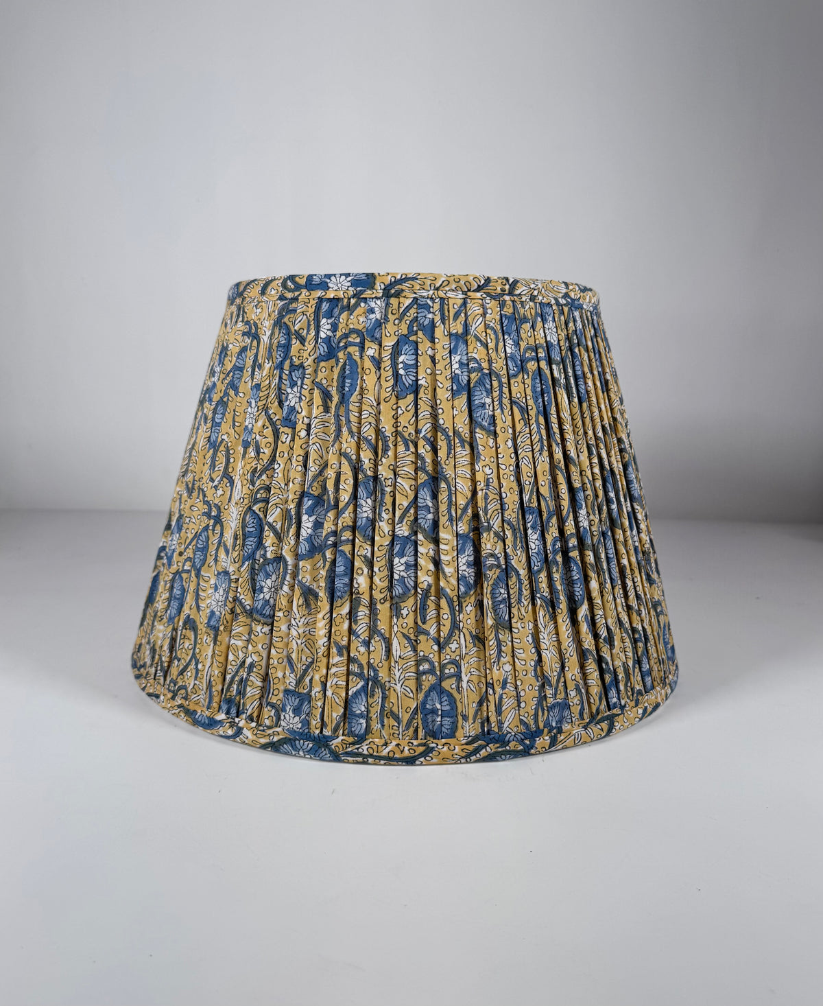 Marigold fabric shade