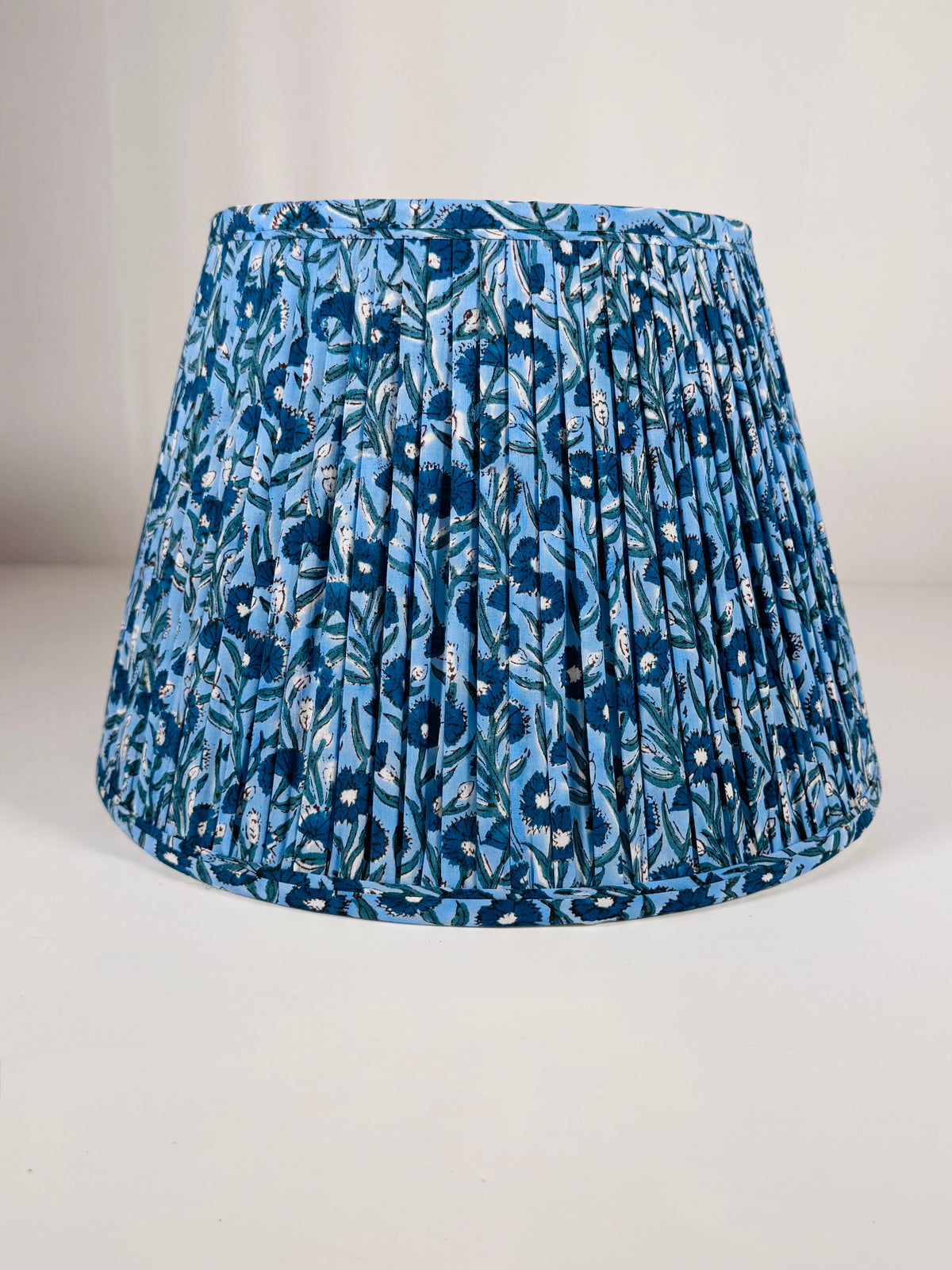 French Blue Bell Lampshade