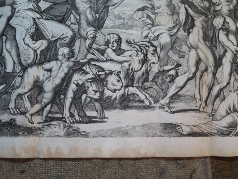 17th Century Engraving by Carlo Cesion