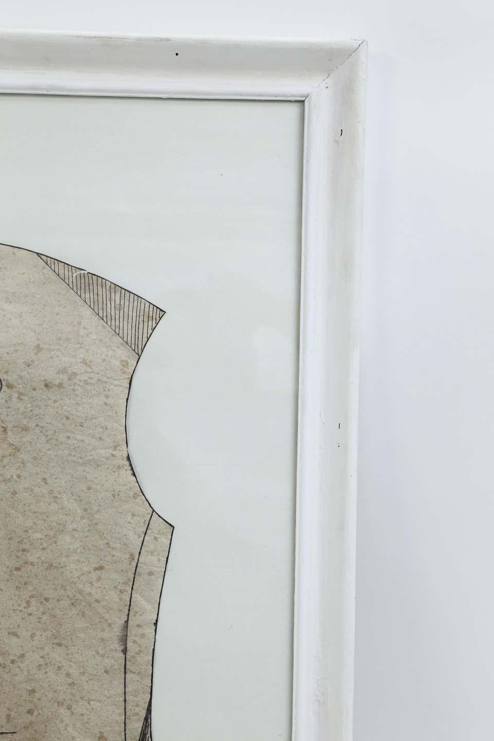 19th Century Framed Seamstress Template