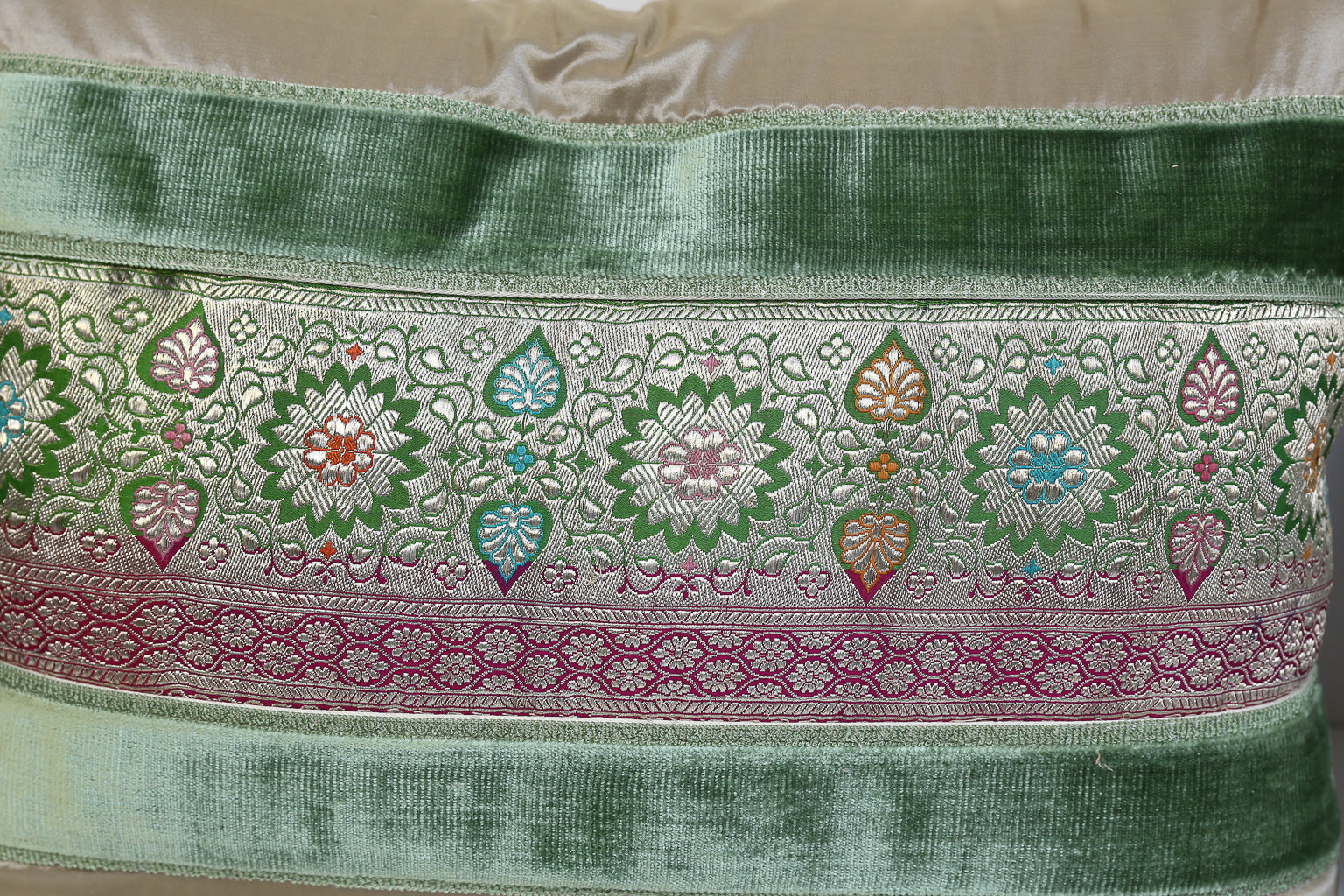 Vintage Sari Pillow