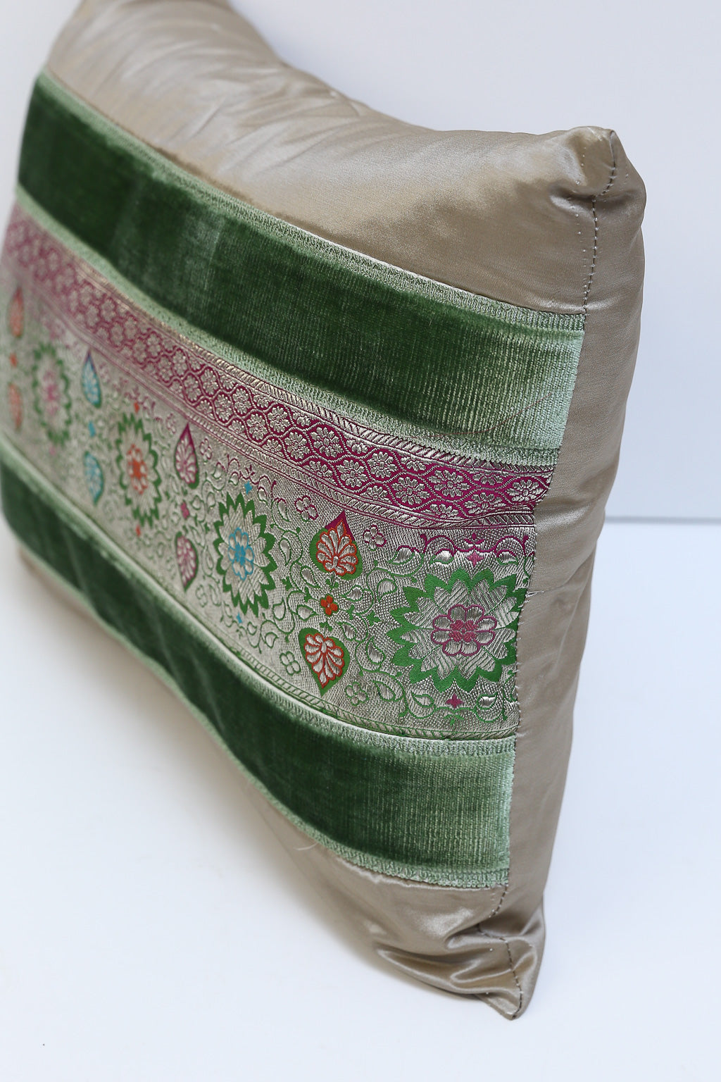 Vintage Sari Pillow