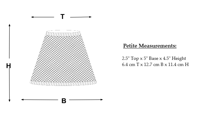 Petite Seagrass and Rattan Lampshades (Empire Base)