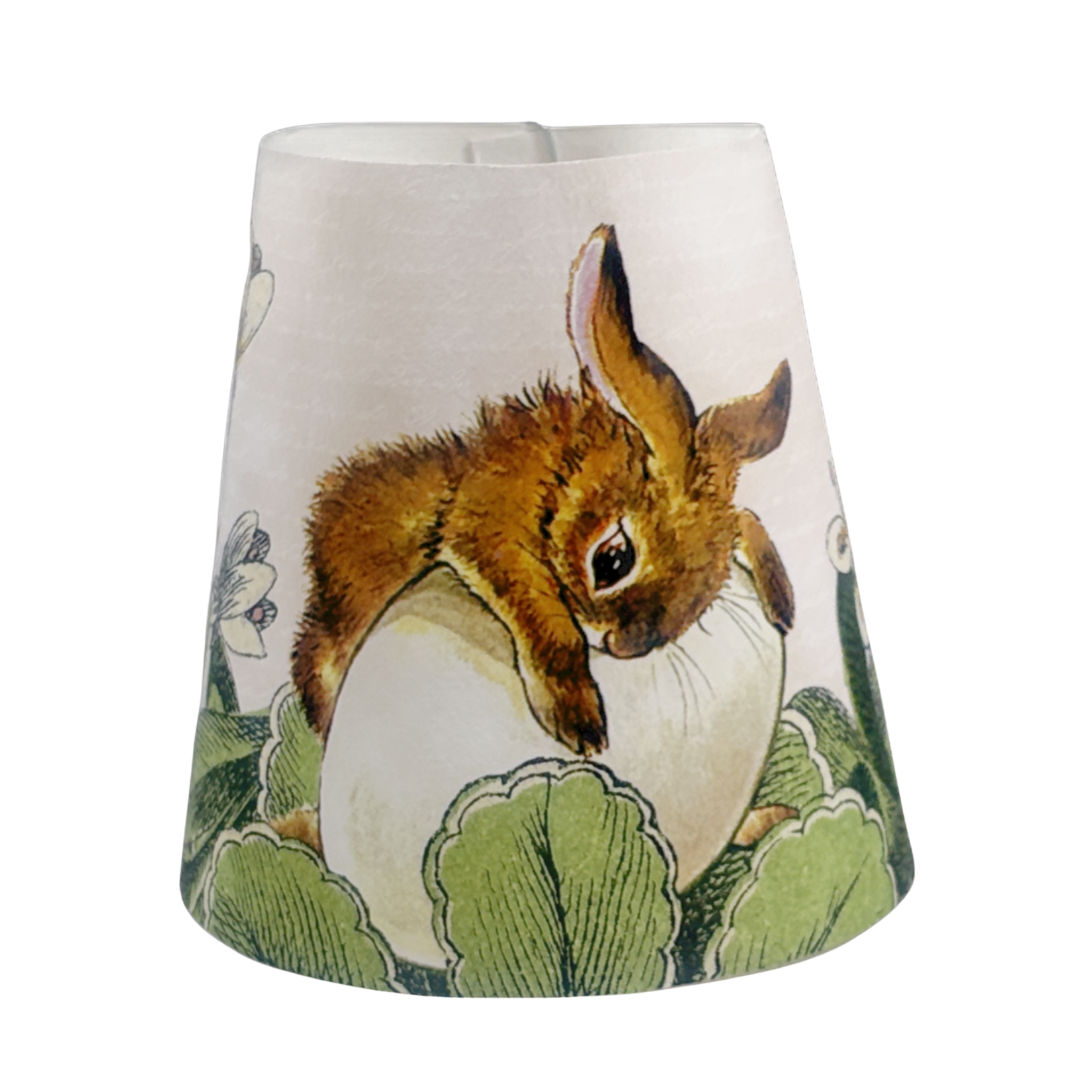 Bunny on Egg in Blush