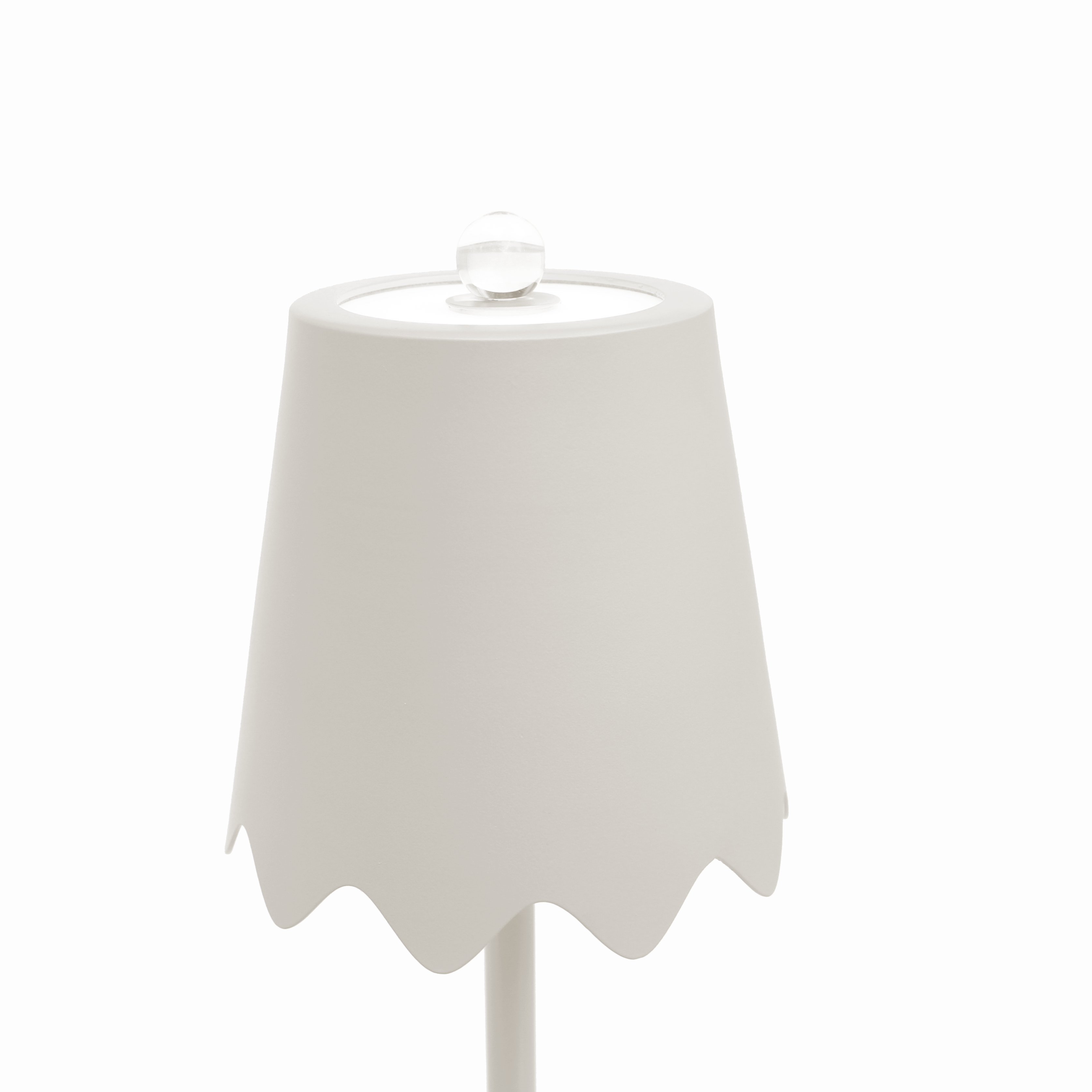 Creme Eliza Flaire Lamp