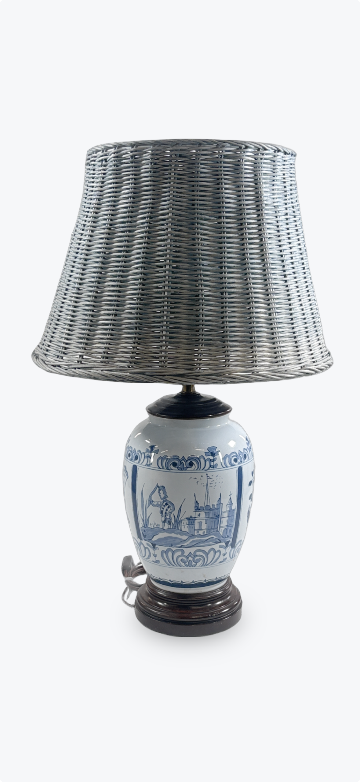 Williamsburg Tabacco Jar Lamp