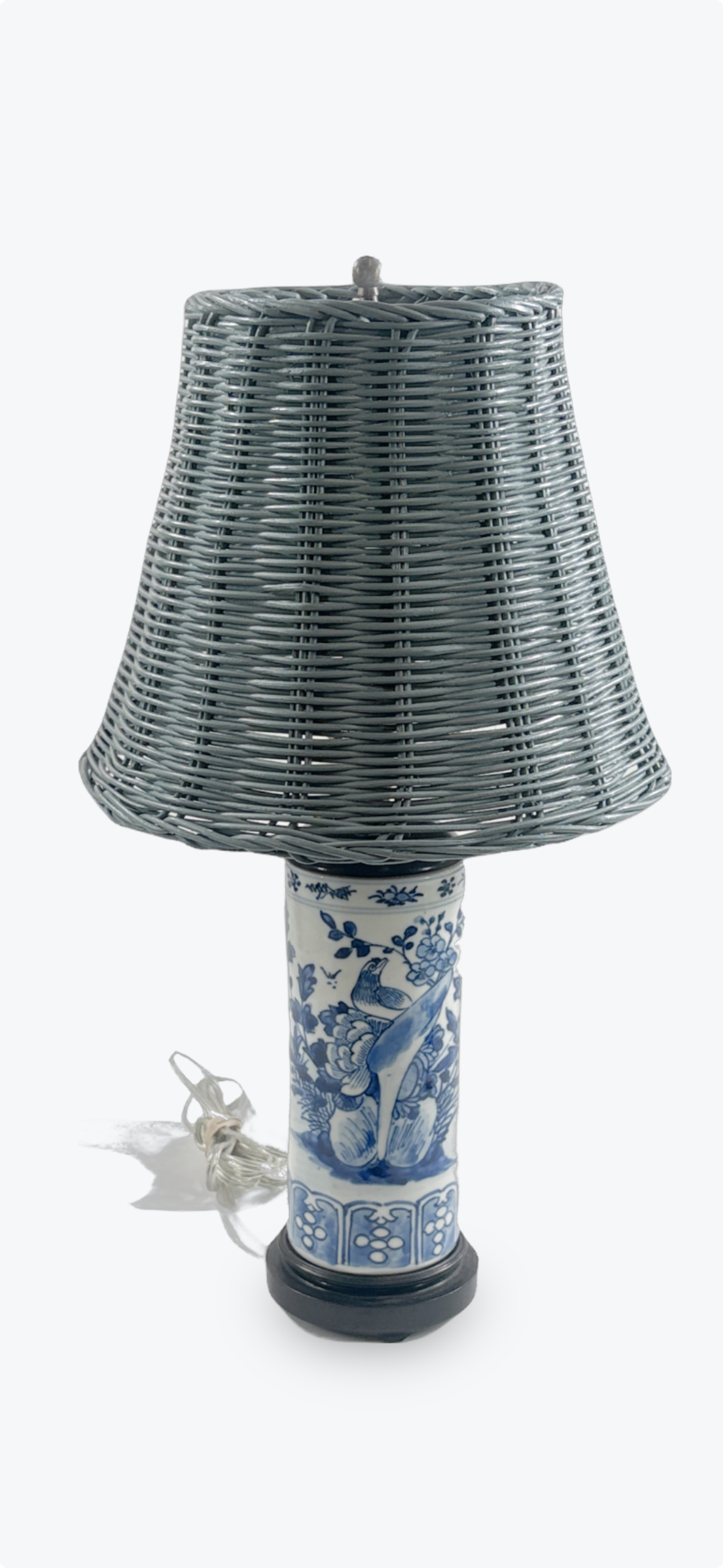 Pair of Vintage Asian Porcelain Table Lamps