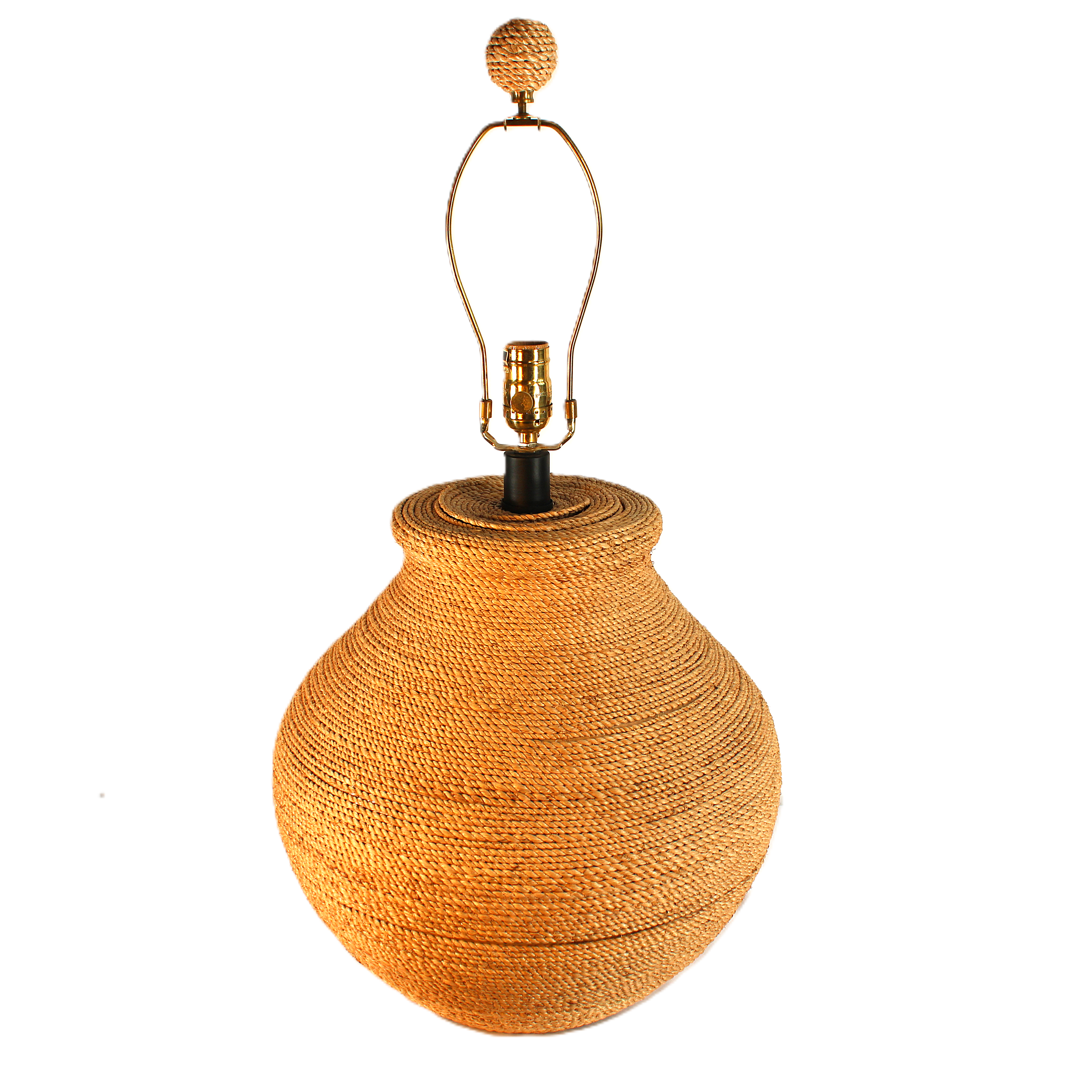 Seagrass Woven Decorative Lamp