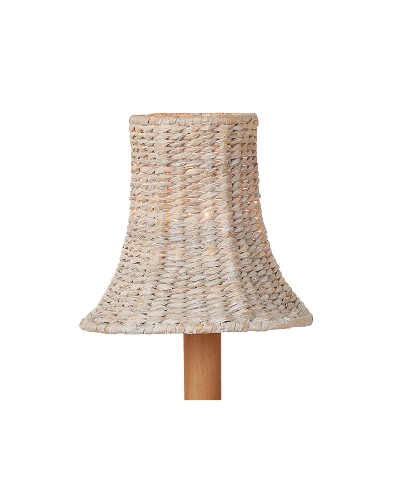 Bell Shaped Chandelier Shade Cover in Seagrass