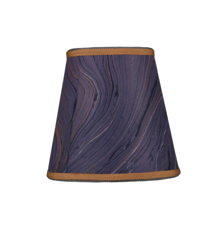 Small Marble Shade Cover in Lavender