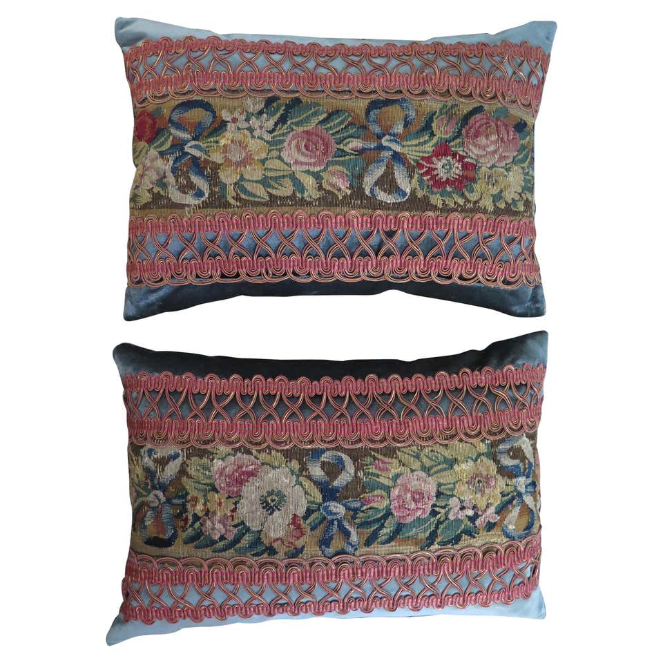 Tapestry Pillow 18th-Century