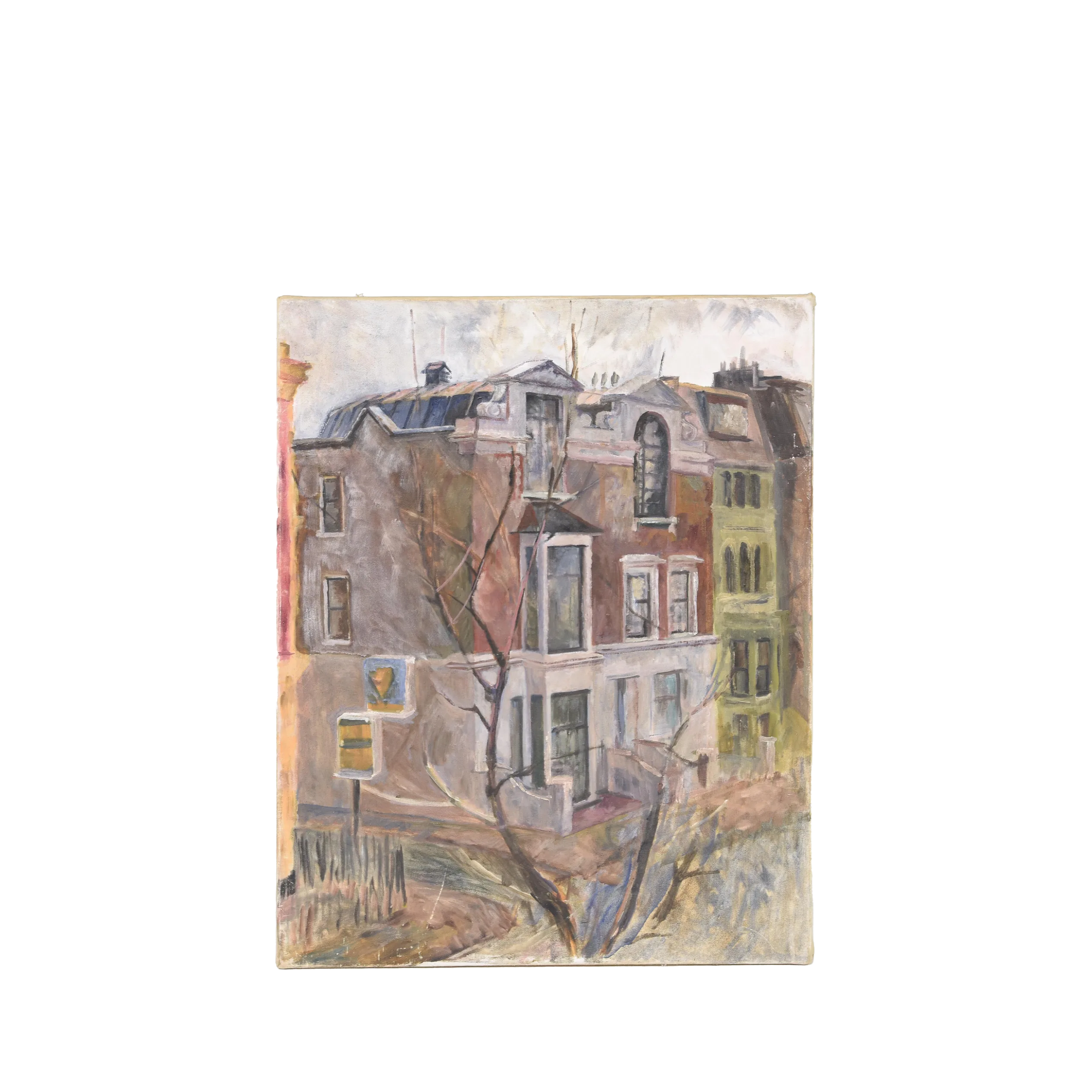 European Cityscape / Architectural Oil on Canvas