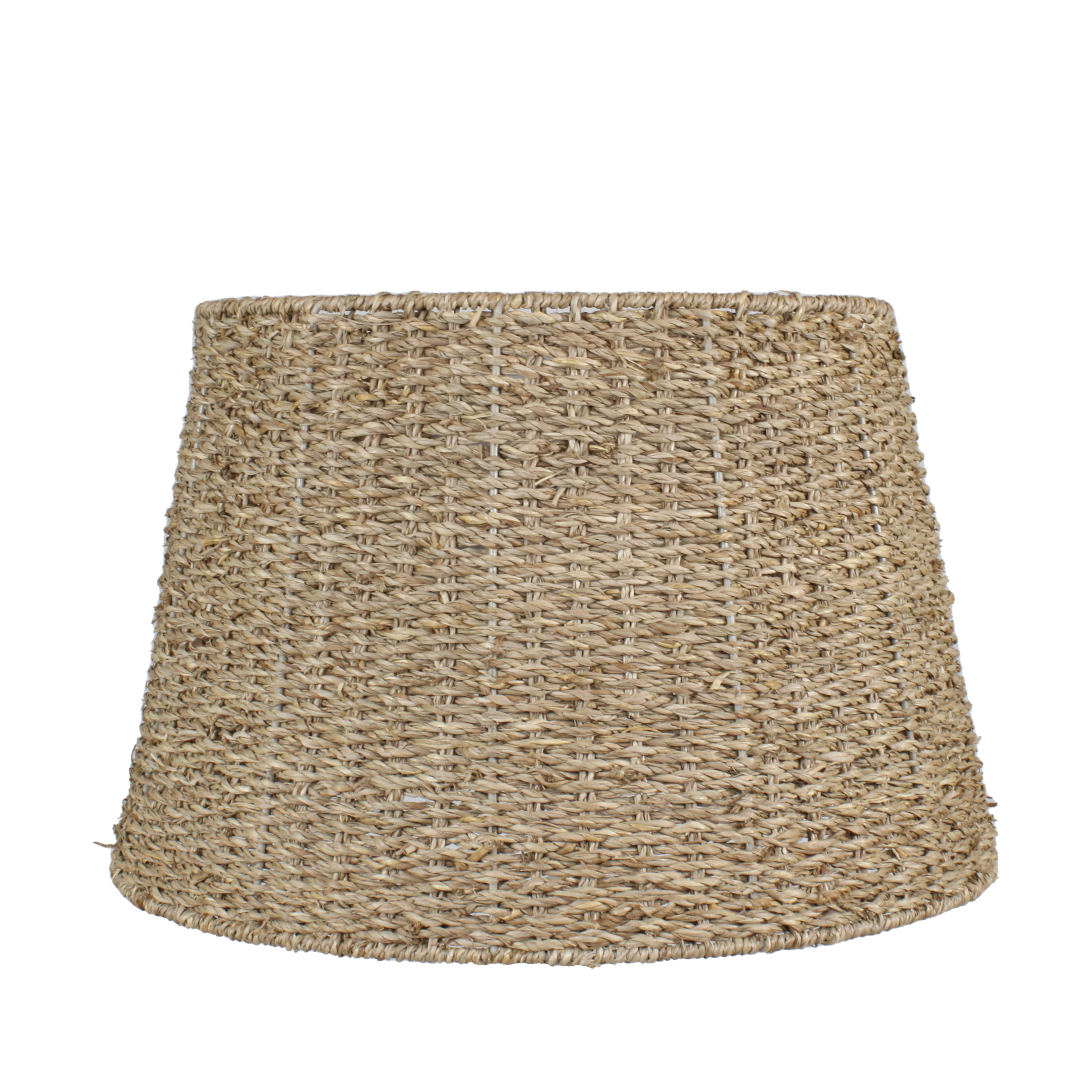 Tapered Drum in Natural Twisted Seagrass