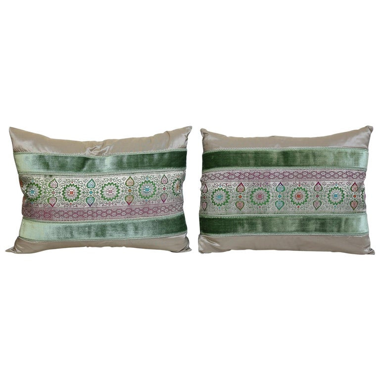 Vintage Sari Pillow
