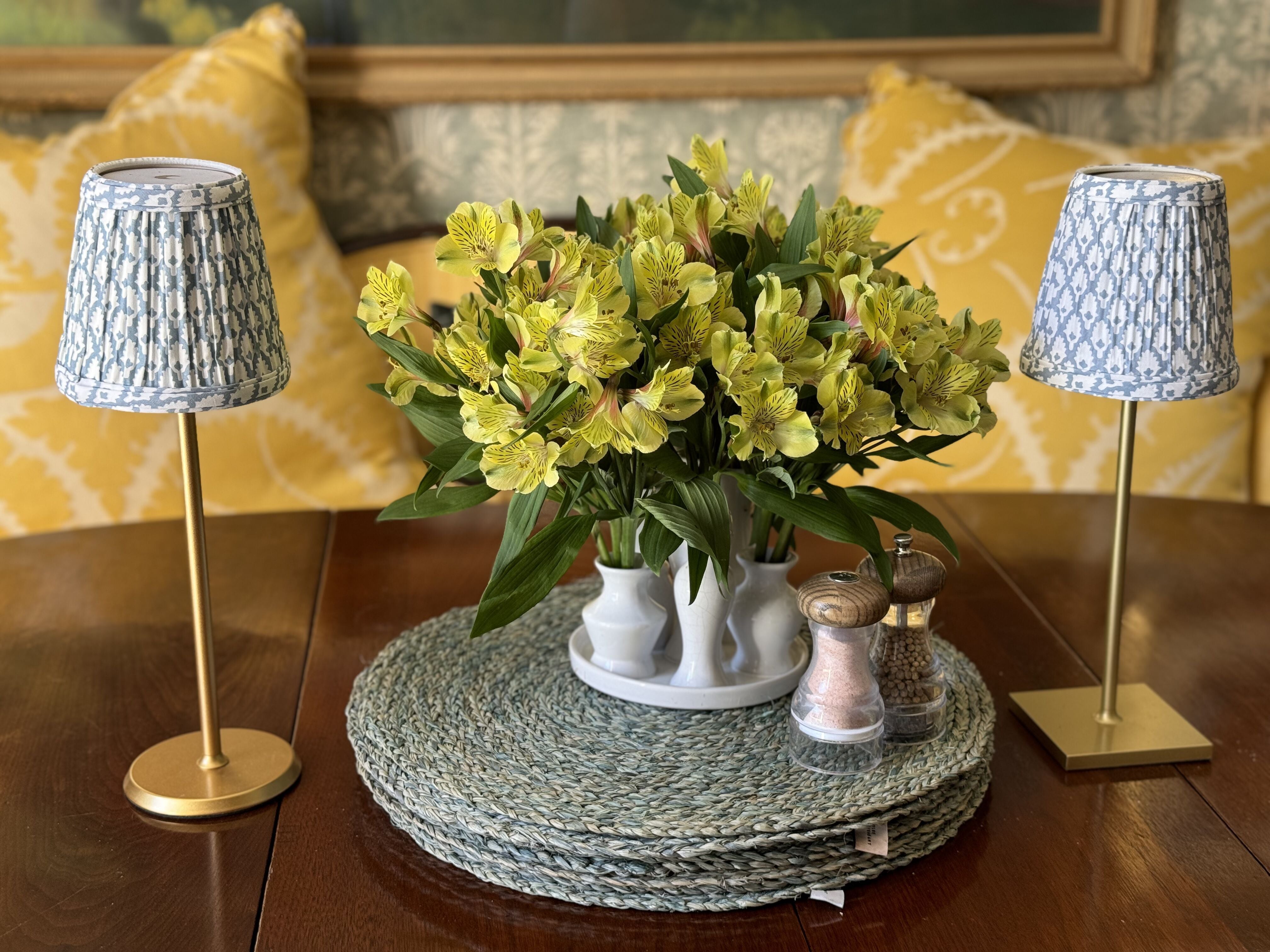 Small Fabric Shade Cover in LS 851 Spa