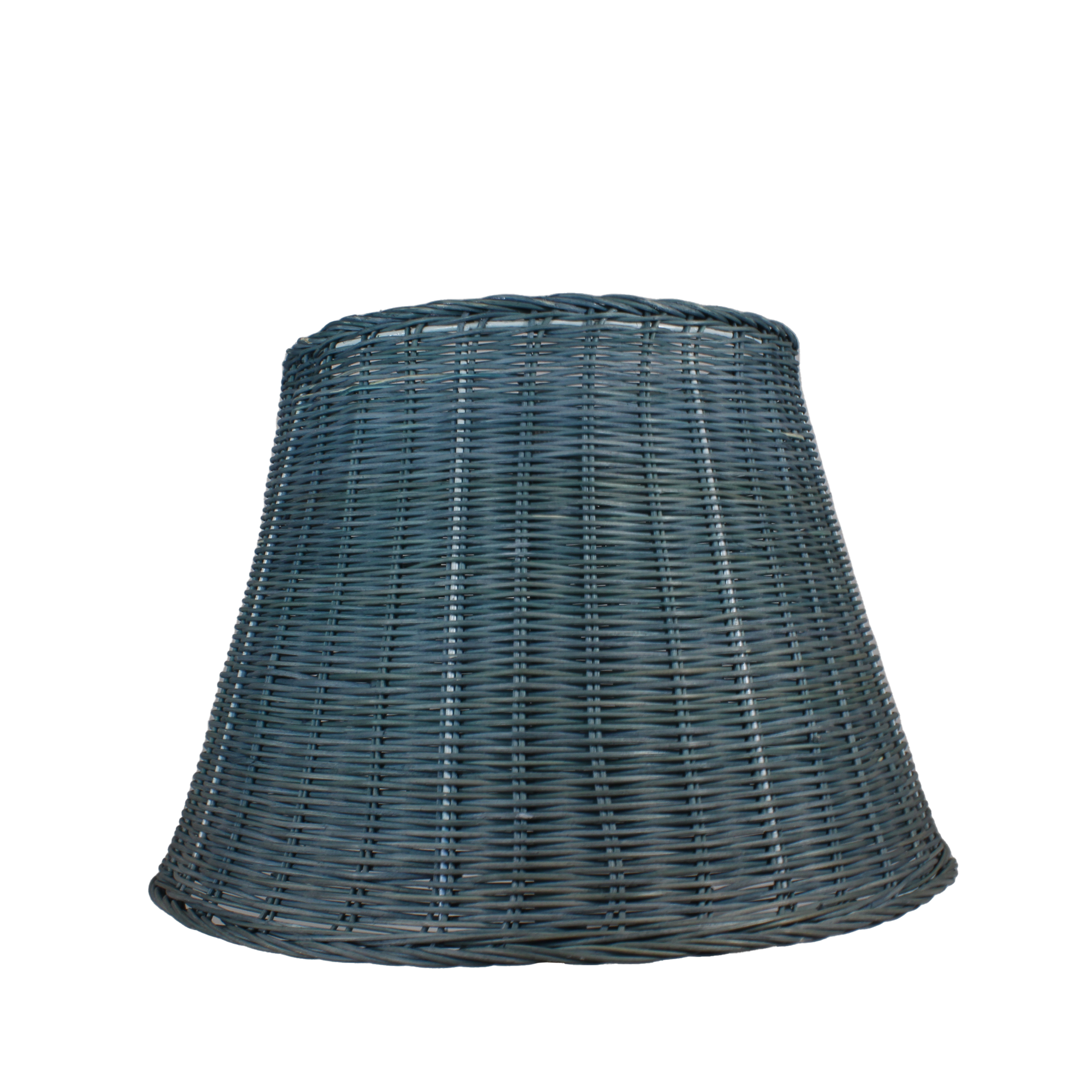 Rattan Lampshades (Empire in Aegean Teal)