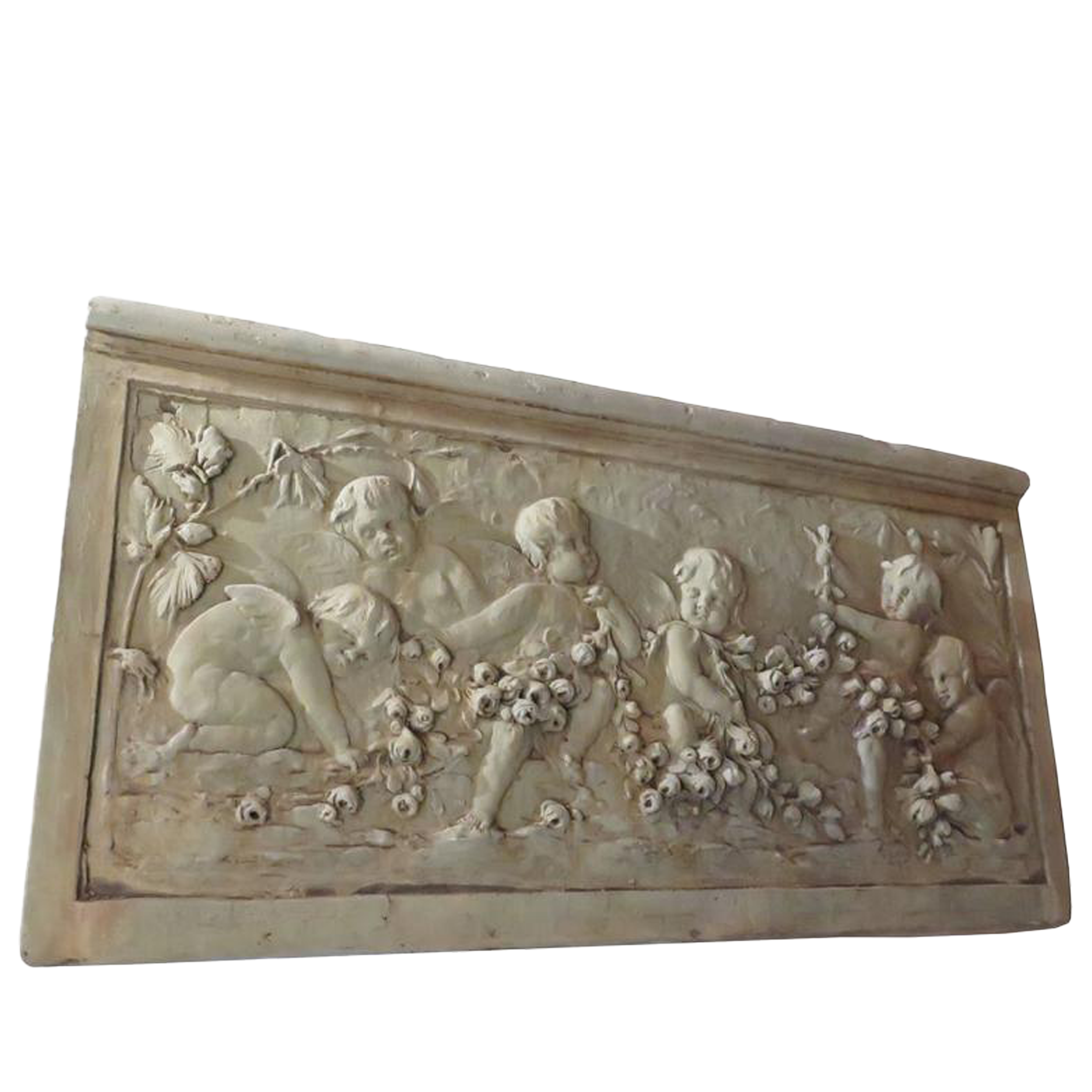 Cast Garden Relief Sculpture