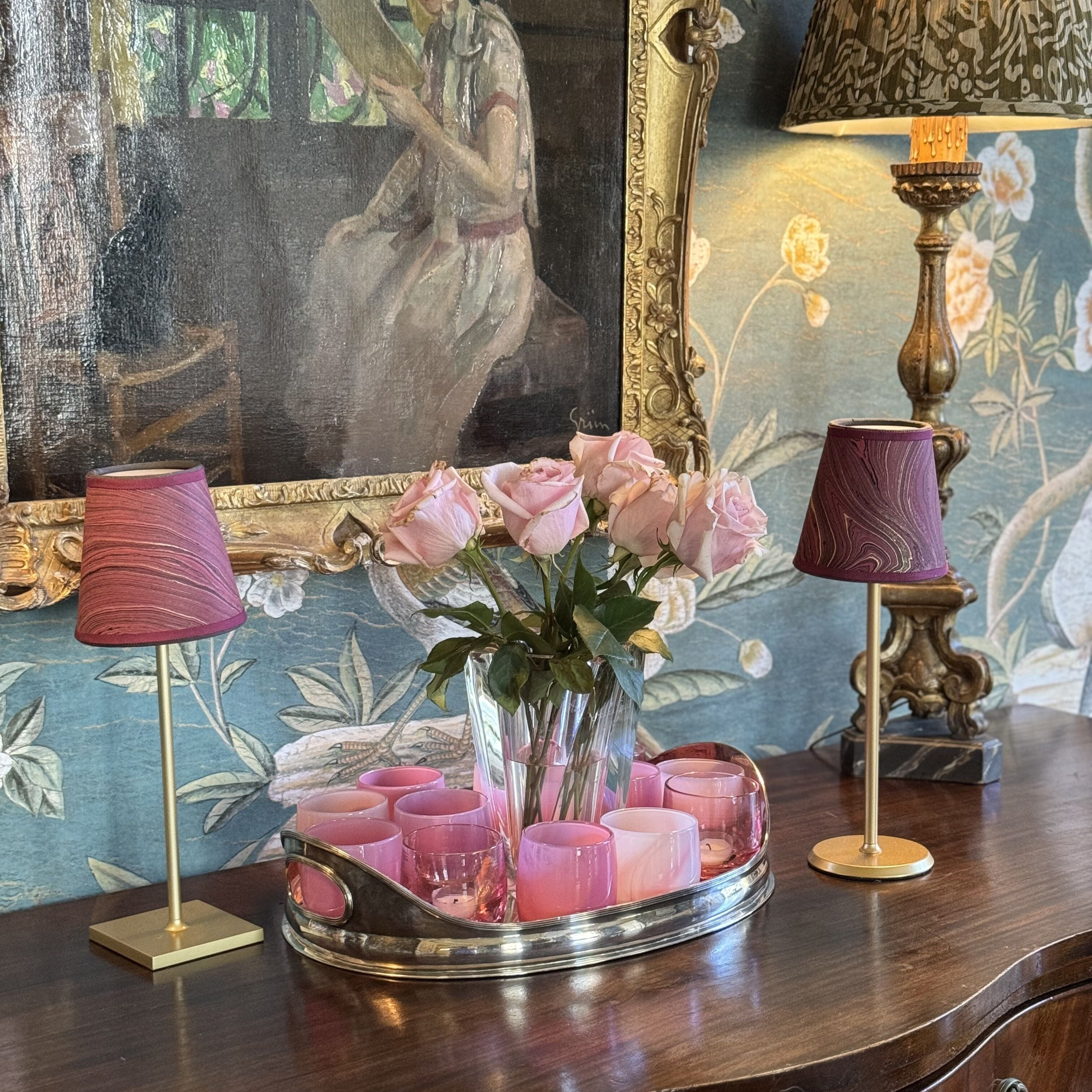 Marbled Series Shade Covers for Rechargeables