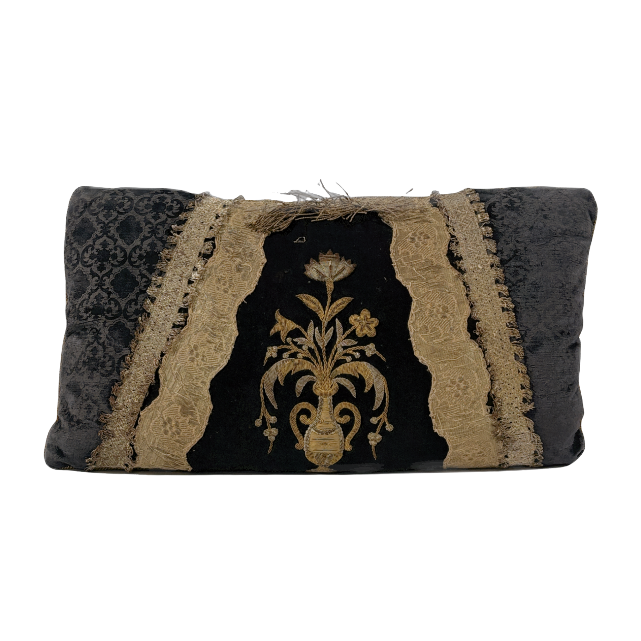 19th century Ecclesiastical fragment pillow