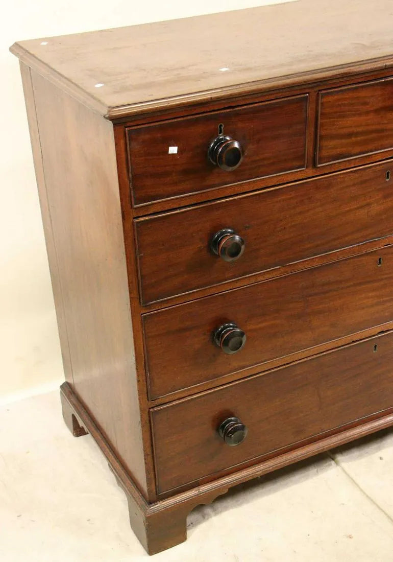 19th Century Mahogany Six Drawer Chest