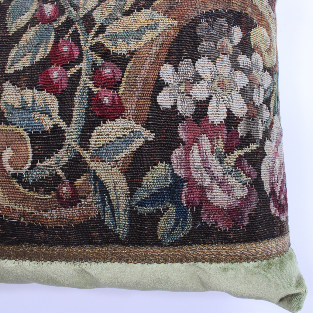 18th Century Tapestry Silk Pillow – Maison Maison Design