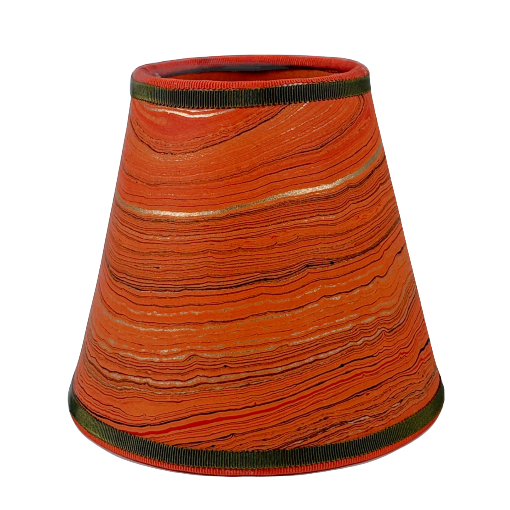 Orange Marble Flaire Shade Cover