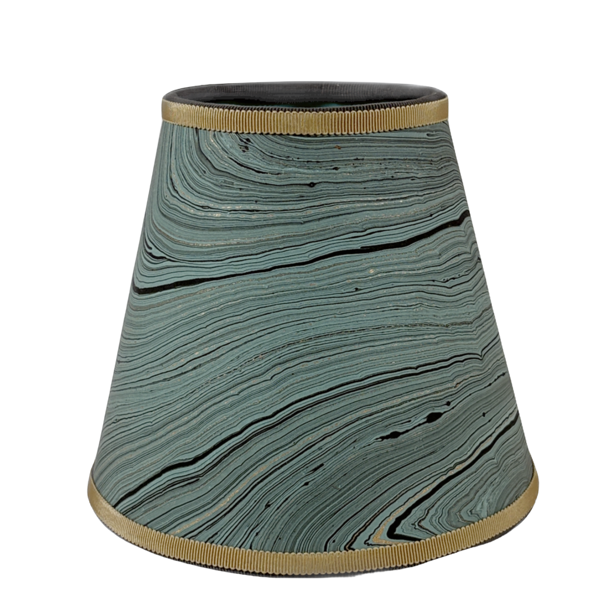 Teal Marble Flaire shade Cover