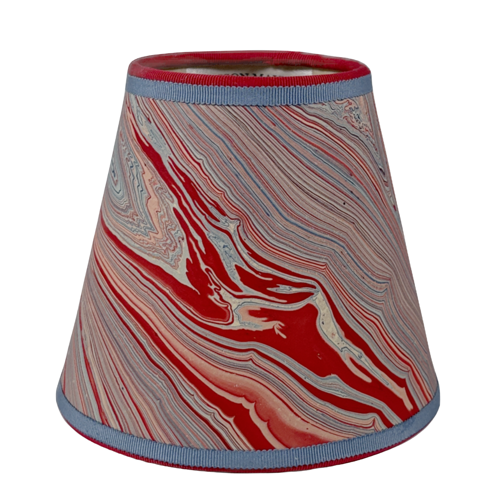 Red, White and Blue Marble Flaire Shade Cover